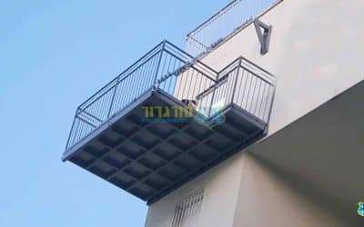 Folding balcony When the house knows how to change with you